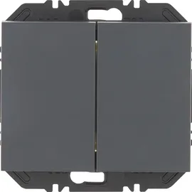 Berker Modul mit Wippe 2-fach Wandsender anthrazit