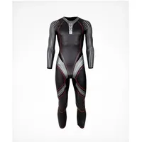 Huub Neoprenanzug Aegis Schwarz/Rot L