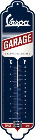 Nostalgic Art Vespa - Garage, Thermometer - 28 cm x 7 cm