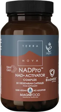 TerraNova NADPro NAD+ Aktivator Komplex BioSNEDS 50 Kapseln