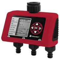 TOOLCRAFT Easy Trio Bewässerungscomputer rot