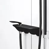 Kludi Balance Einhandmischer Wandmontage für 1 Verbraucher Mattschwarz/Chrom 527108775