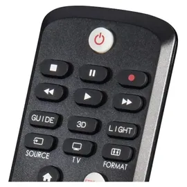 Hama 00221063, TV, IR Wireless, Drucktasten, Schwarz