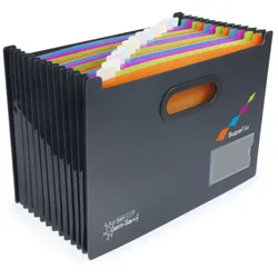 Rapesco 1489, Schwarz, A4, A4, Landschaft, 1300 Blätter, 13 Schublade(n)