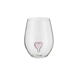 Trinkglas   , transparent/klar , Glas , Maße (cm): H: 12  Ø: 9.5