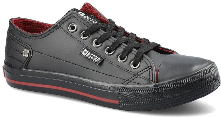 Preisvergleich Produktbild Schwarze Turnschuhe Big Star Modische Damenschuhe, 39