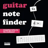 Ingramcontent Guitar Note Finder: Learn the Notes on the Fretboard