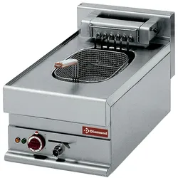 Gastro Elektro-Fritteuse Einzelbecken Tischgerät Fritteuse 7,5kw 10 l Kapazität