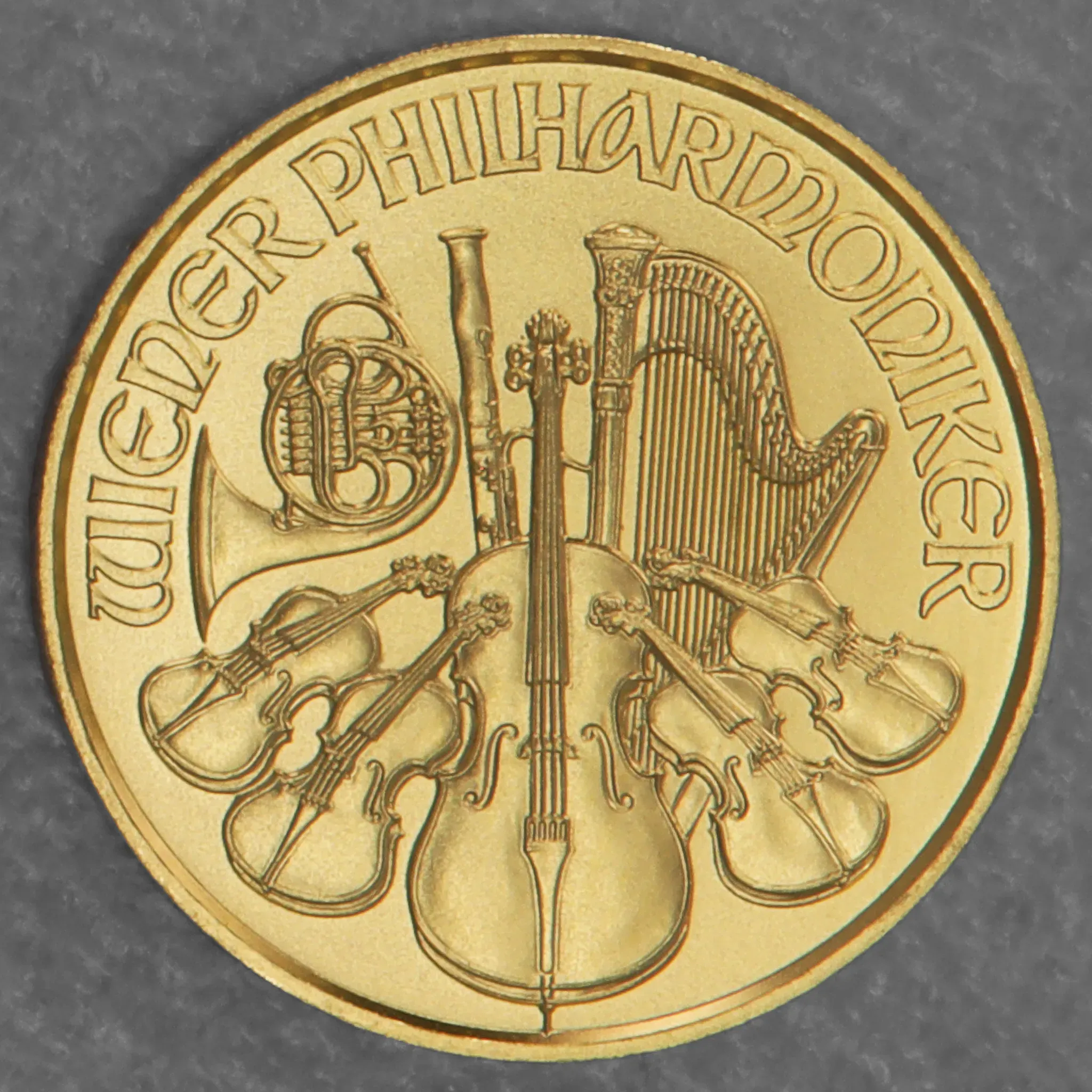 Goldmünze 1/10oz Wiener Philharmoniker aktueller Jahrgang (Österreich)