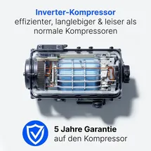 Bomann Vollraumkühlschrank VS 7258 (126 l, 850 mm hoch, Weiß)