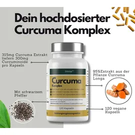 Exvital Curcuma Komplex Kapseln 120 St.