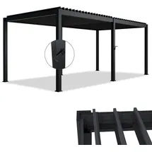 Juskys Lamellendach Tahiti 3 x 5,9 m