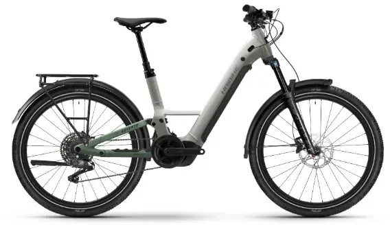 Haibike Adventr 4 Low 2026 - grey/bamboo green matt/glänzend