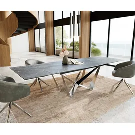 DeLife Edge 200-300 x 78 x 100 cm grau