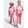 adidas Seasonal Essentials Tiberio 3-Streifen Tricot Trainingsanzug Pink Fusion/White/Clear Pink 122