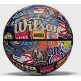 Wilson NBA ALL TEAM RETRO BASKETBALL SIZE 7 - brown - ONE SIZE