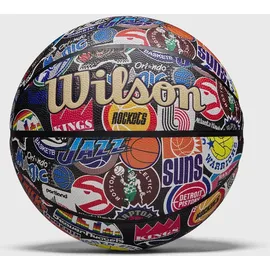 Wilson NBA ALL TEAM RETRO BASKETBALL SIZE 7 - brown - ONE SIZE