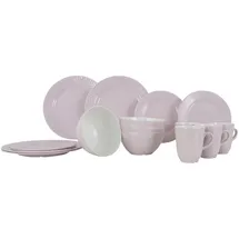 gimex Melamin Geschirr Set Vivid Royal Line Pastell Camping Essgeschirr Teller Rosa