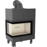 Kratki Kamineinsatz Warmluft MBM links 10 BimSchV Stufe 2