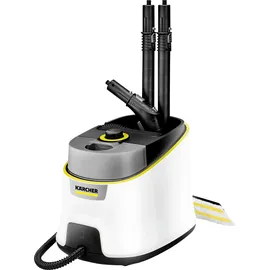 Kärcher Dampfreiniger SC 4 Deluxe, Dampfdruck: 4 bar, Aufheizzeit: 3 min., Fläche: ca. 130 m2, Tank: 0,5 l + 1,3 l, inkl. Bodenreinigungsset EasyFix, Düsen, Mikrofaser-Überzug und Bürsten