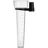 TFA Dostmann Analoger Regenmesser 47.1015 Niederschlagsmesser Garten Schwarz