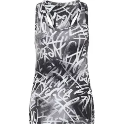 VENICE BEACH Damen Shirt VB_Meryl DRAO Tank Top, AOP graffiti walls, M