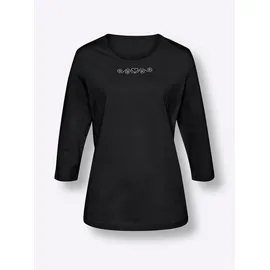 Classic Basics »3/4-Arm-Shirt«, 1 Stk., schwarz