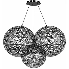s.luce Atom 3-flg. 70 cm rund Schwarzchrom