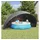 vidaXL Pool-Dome 592 x 590 x 275 cm Schwarz