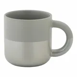 Maxwell & Williams DI0404 Horizon Becher aus Porzellan, Hellgrau, 350 ml