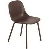 Muuto Fiber Outdoor Stuhl, brown red