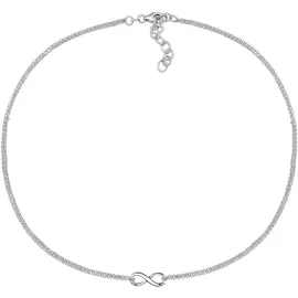Elli Halskette Choker Infinity Unendlichkeit 925 Silber