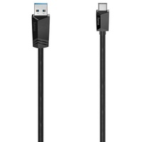 Hama USB-C-Kabel, USB-A-Stecker - USB-C-Stecker, USB 3.2 Gen2, 10 Gbit/s, 1,00 m