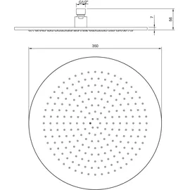 Villeroy & Boch Universal Showers Kopfbrause Ø 35 cm (TVC00000300076)