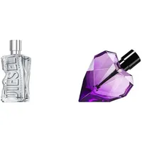 D by Diesel | Unisex | Parfum für Damen und Herren | Eau de Toilette | 100 ml + Diesel Loverdose Eau de Parfum 30ml