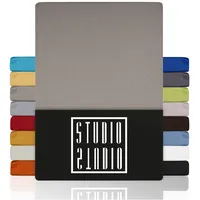 Studio Basic Spannbettlaken 200x220cm – Jersey-Spannbetttuch aus 100 %