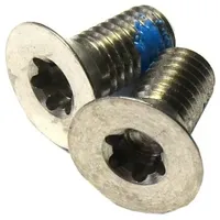 Sram Schrauben Titanium T25 5 mm für Flat Mount Adapter grau/silber