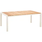 BEST Freizeitmöbel Paros Gartentisch 210 x 90 x 76 cm Sand