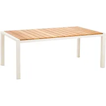 BEST Freizeitmöbel Paros Gartentisch 210 x 90 x 76 cm Sand