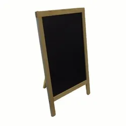 Holz-Fichtner Aufsteller einseitig, Laubholz hell 85x54cm