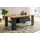 furn.design Ribera Grau Eiche 110 x 45 x 70 cm