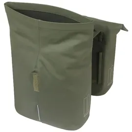 Basil City Mik Doppeltasche 28-32L moss green