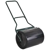 Outsunny Rasenwalze mit U-Griff, Gartenwalze, 40 cm Durchmesser, 60