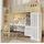stilvora Hochbett 90 x 200 cm Kiefer natur beige