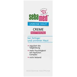 sebamed Unreine Haut Mattierende Creme Gesichtscreme 50 ml 
