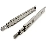 Junker Slides 1 Paar Edelstahl Vollauszüge KV7-45-H45-L250-NF SS304 (EN 1.4301) 250 mm Belastbar bis 45 Kg, Schubladenschiene ideal für den Außenbereich