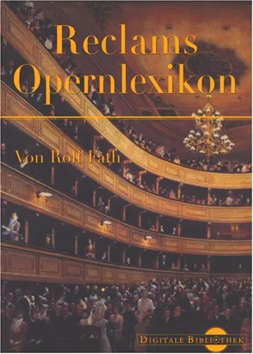 Reclams Opernlexikon (Digitale Bibliothek 52) (Neu differenzbesteuert)