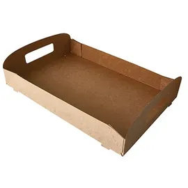 Papstar Tragetabletts, Pappe "pure" braun