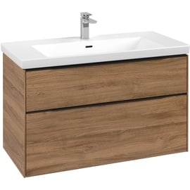 Villeroy & Boch Subway 3.0 Waschtischunterschrank 973 x 576 x 478mm - Kansas oak