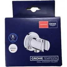 Grohe Wandanschlussbogen Tempesta 1/2", mit Wandbrausehalter, chrom